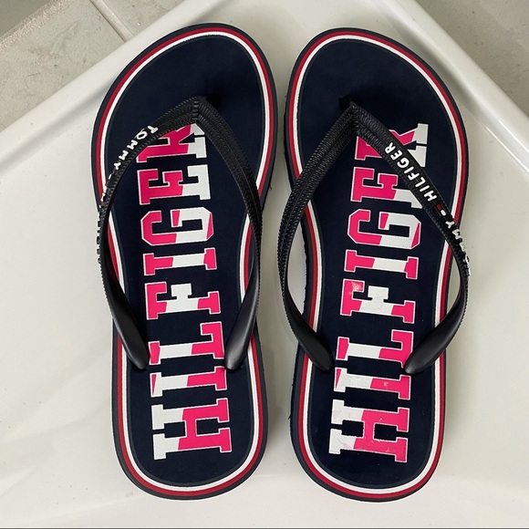 Tommy Hilfiger Women’s Flip Flop Size 5 - Picture 1 of 10